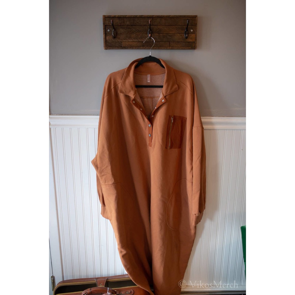 Free People Movement Block Party Sweat Maxi Pullover NEW - Picture 2 of 4